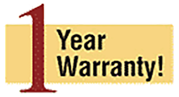 1 year warranty